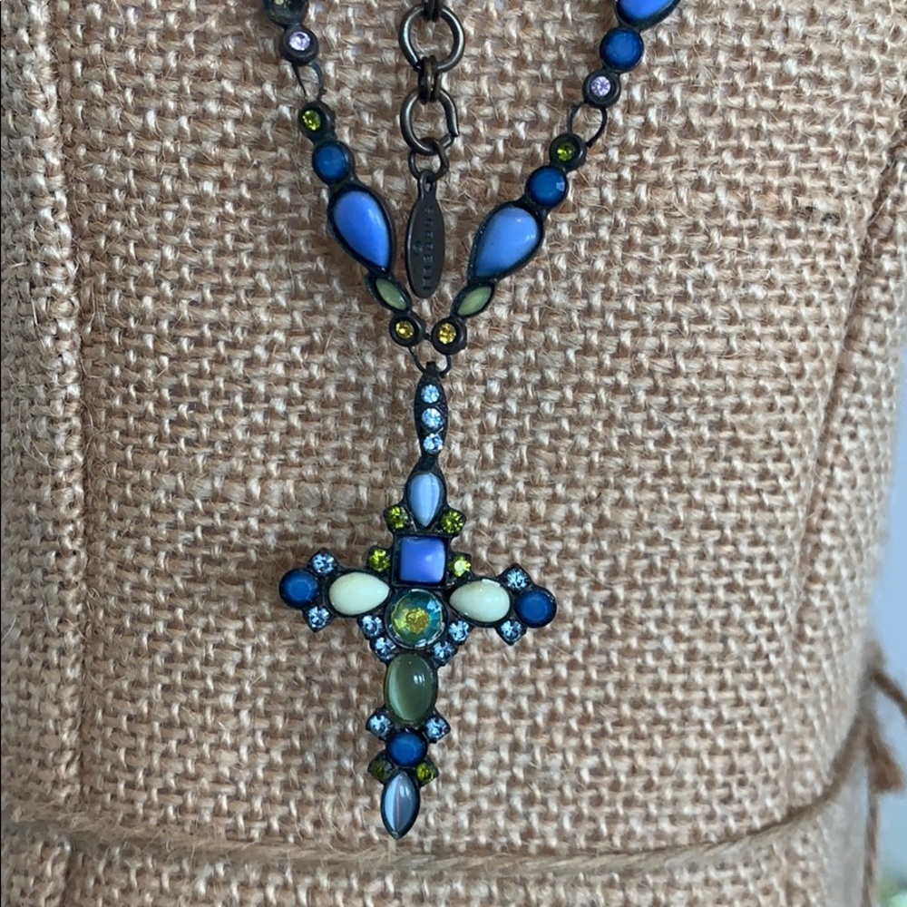 Sorrelli Rare Vintage Cross Necklace